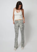 3rd Street Pant in Sydney Los Angeles Original Vintage Leopard Print