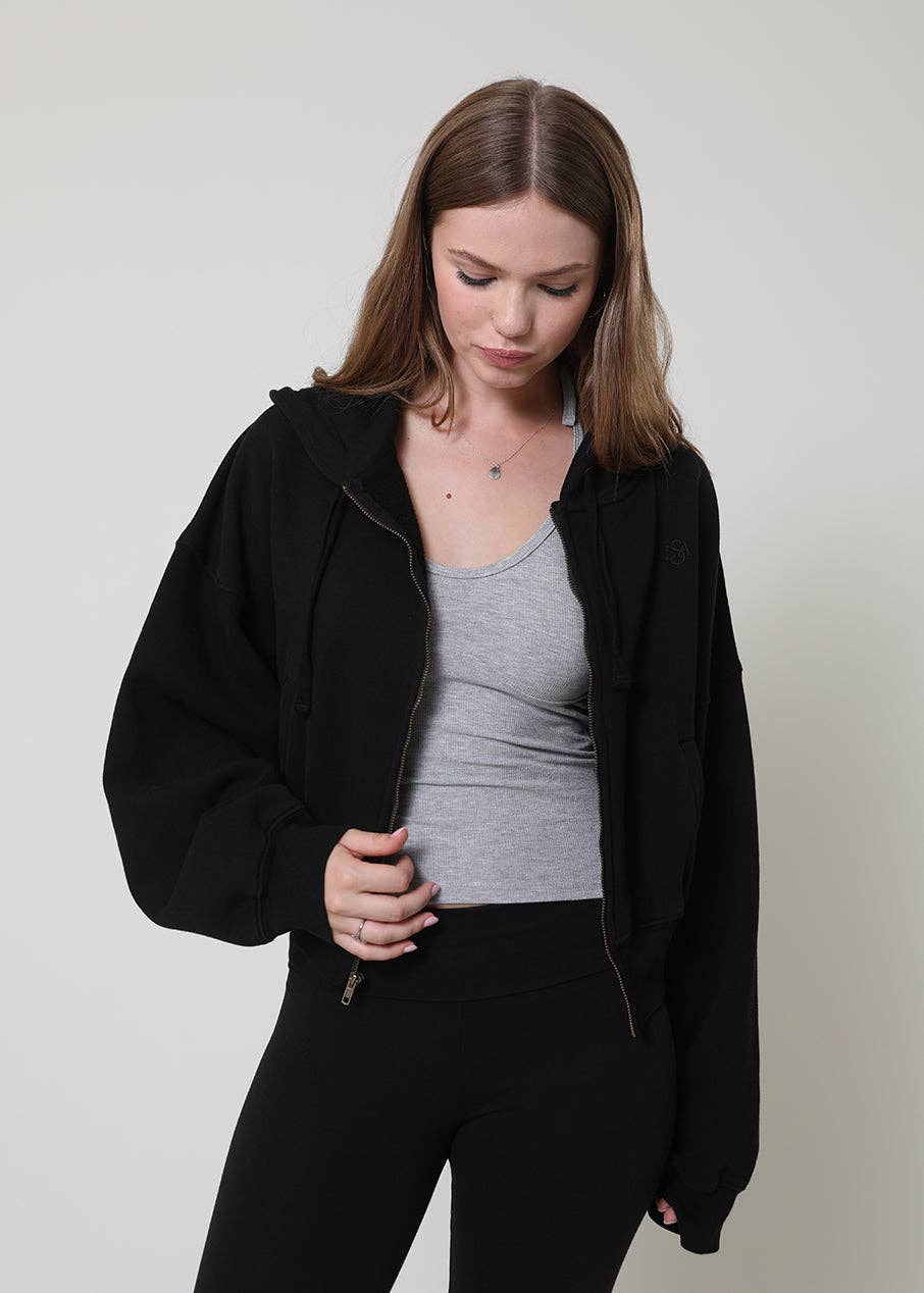 Breeze Zip-Up Fleece Hoodie