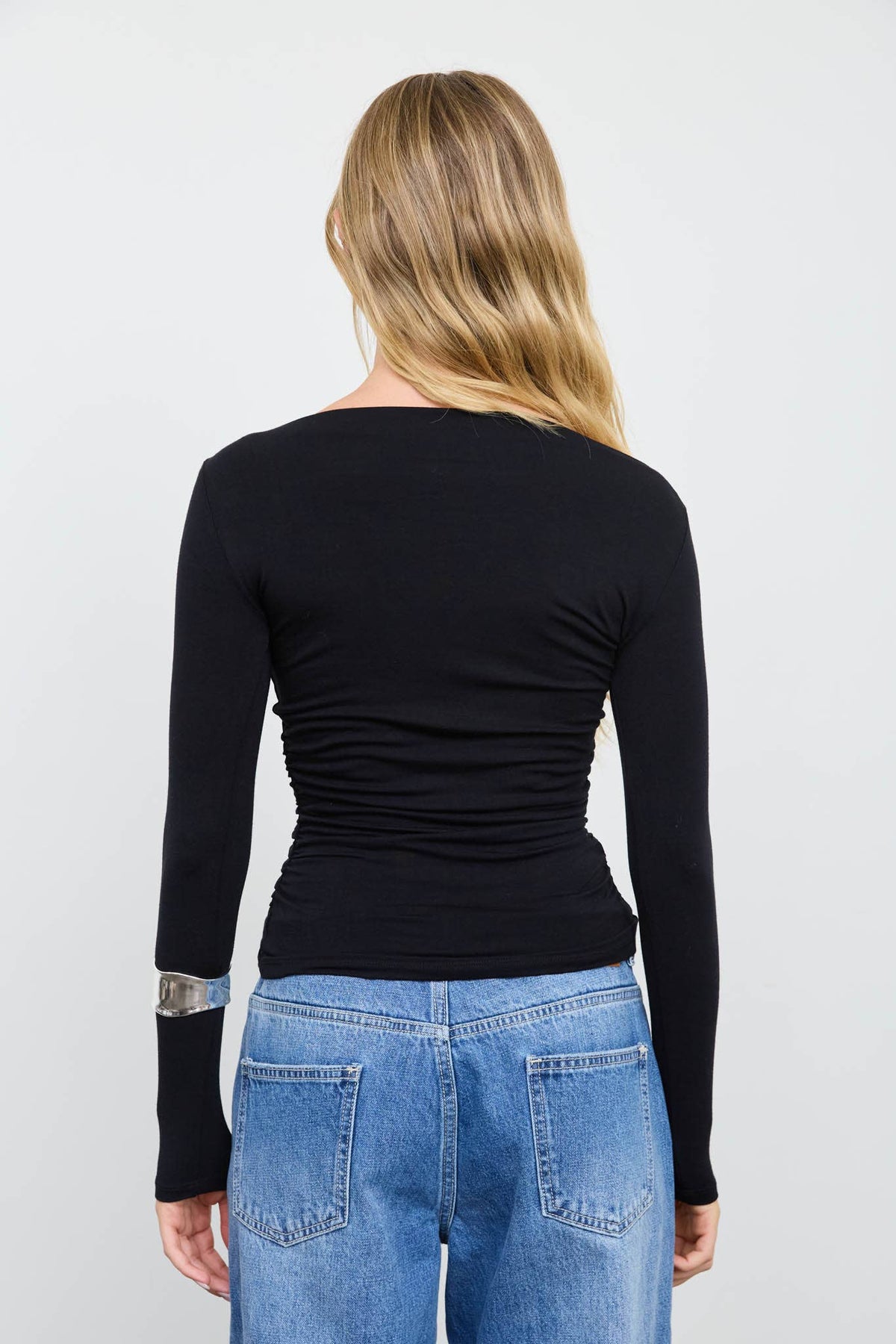 Longsleeve Boatneck Top