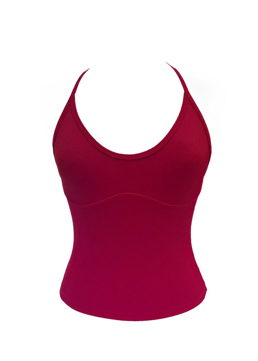 Hollywood Halter Top: Heather Grey