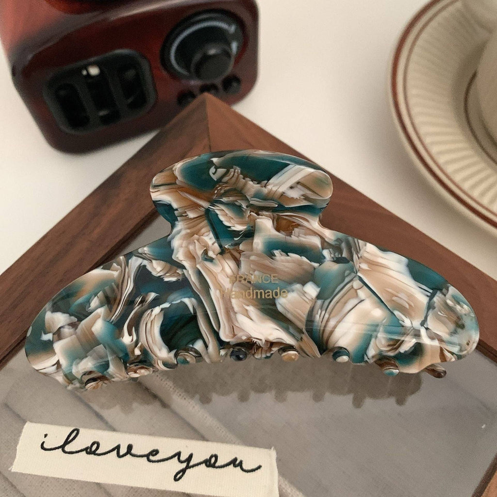 French Caramel Claw Clip