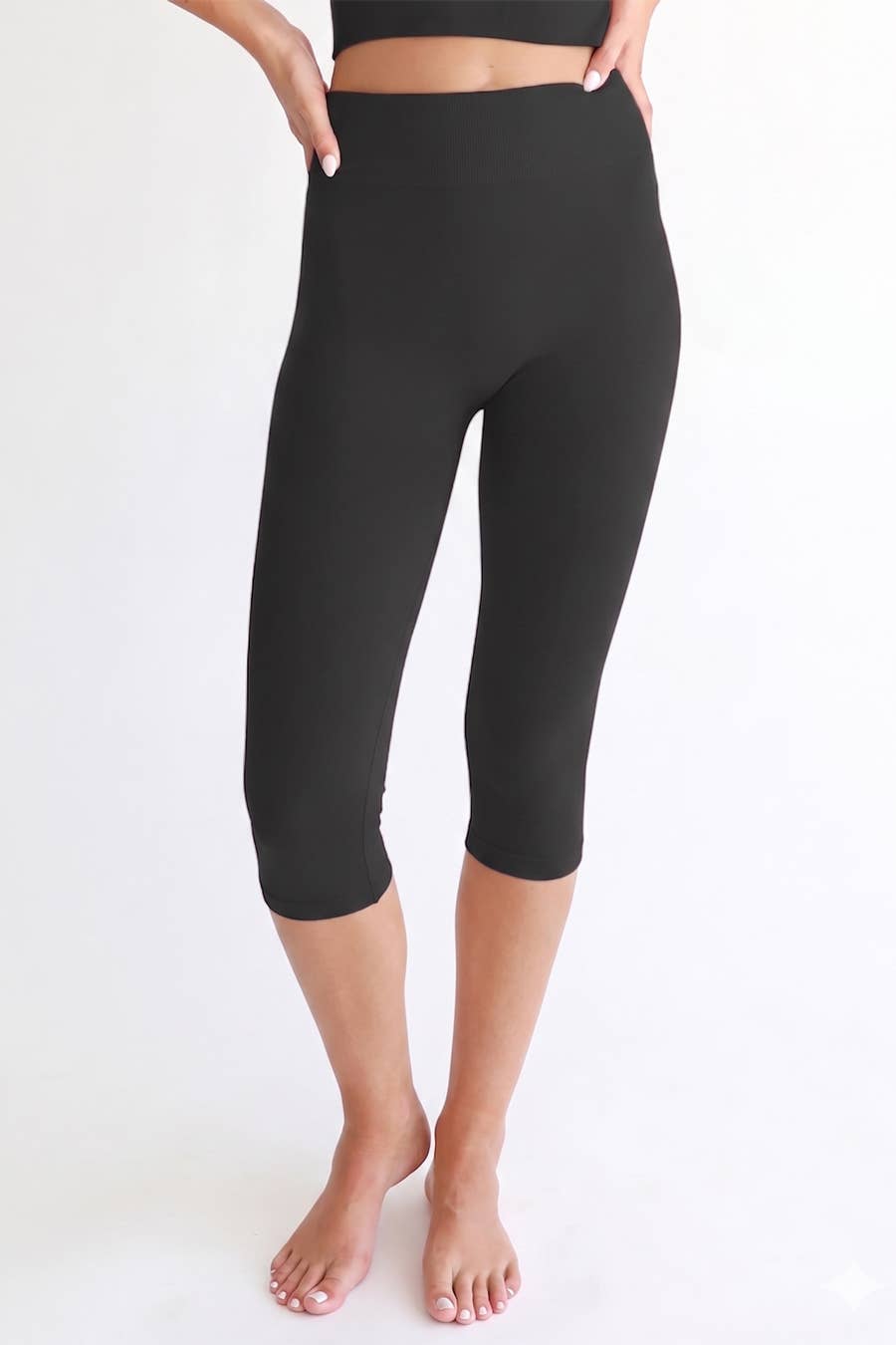 Black Capri Leggings