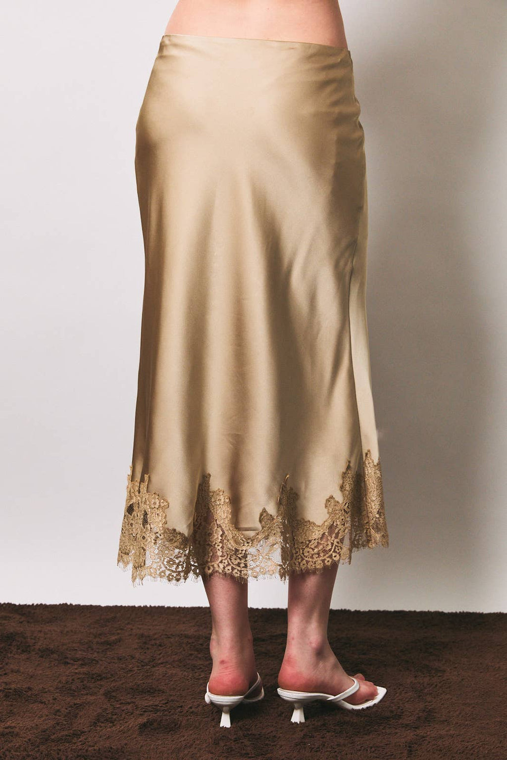 Golden Hour Satin Skirt