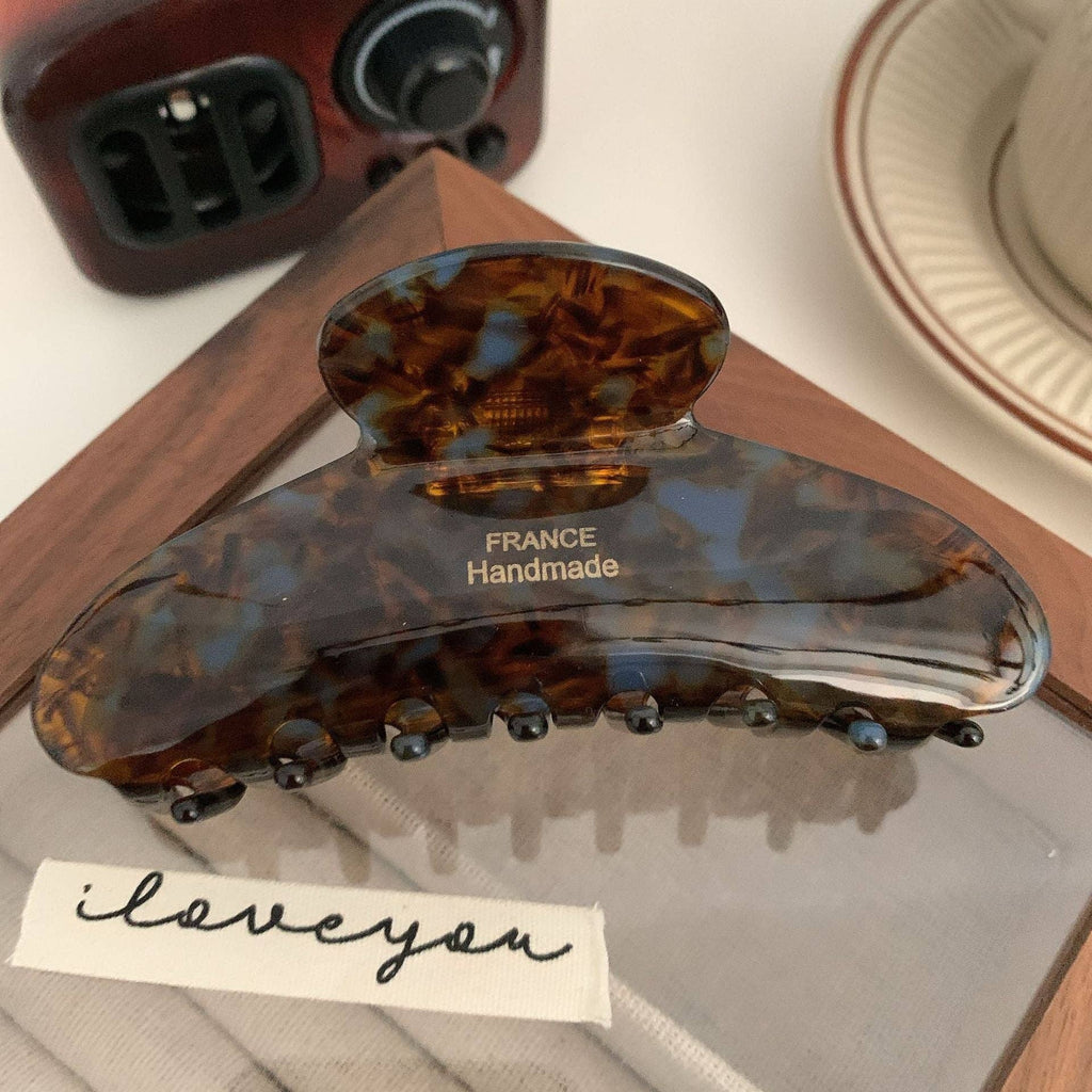 French Caramel Claw Clip