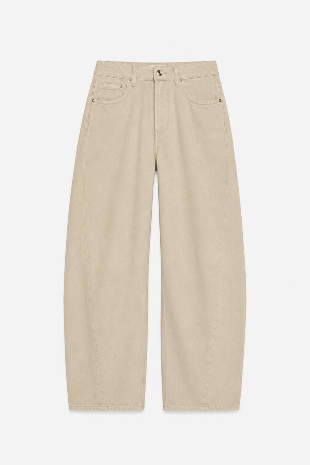 Barrel Leg Denim Jeans