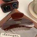 French Caramel Claw Clip