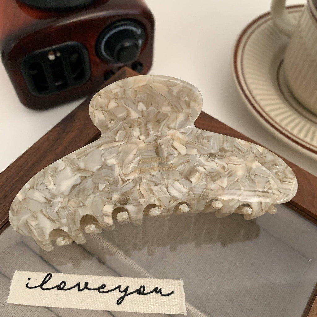 French Caramel Claw Clip
