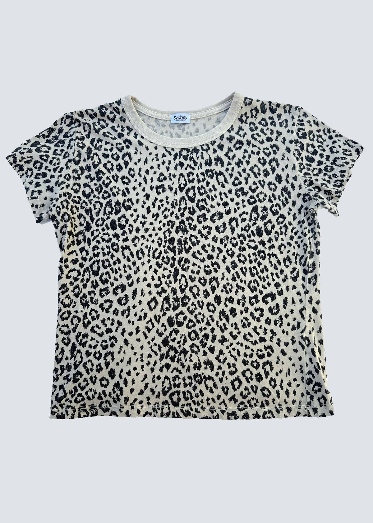 Classic Tee in Sydney Los Angeles Original Vintage Leopard Print